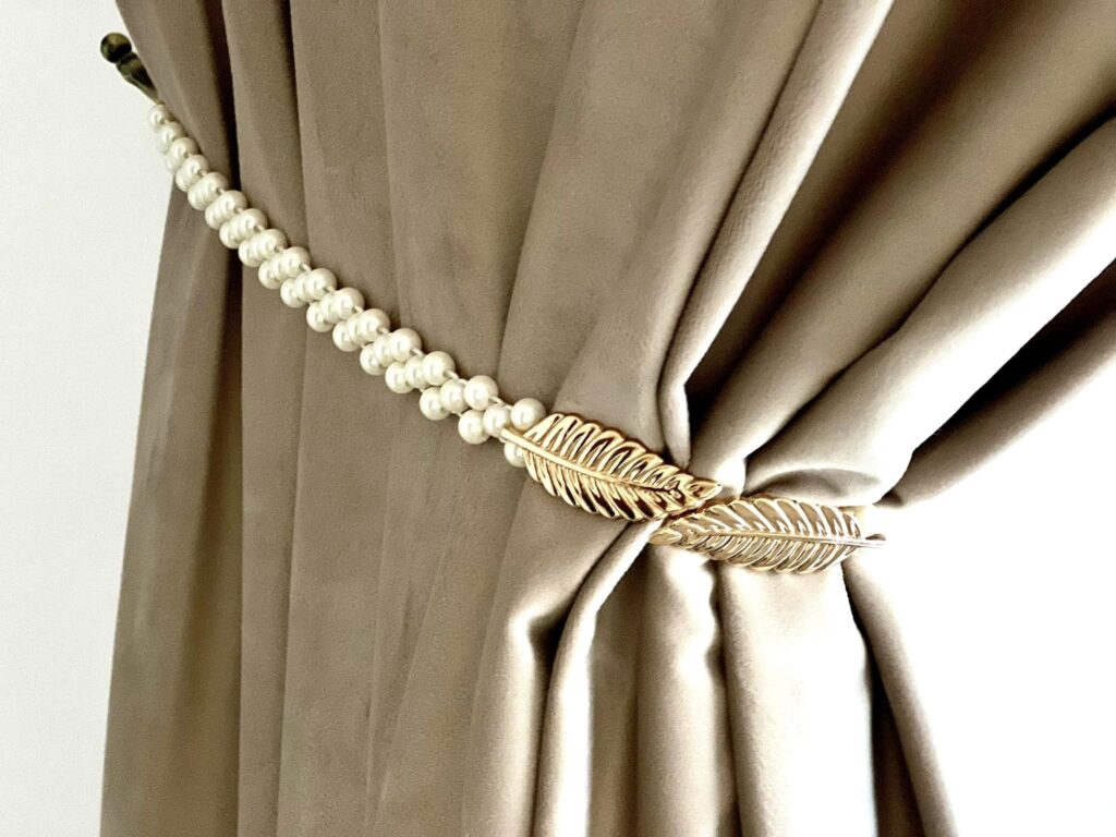 draperie crem - amenajare arcia design